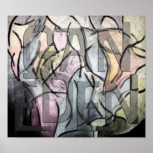 Póster Jardín del Edén (Frente)