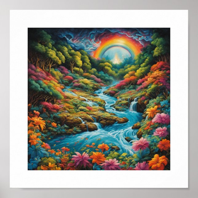 Póster Jardín del Edén Poster (Frente)