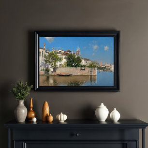 Póster Jardín del Palazzo Vendramin, Martin Rico