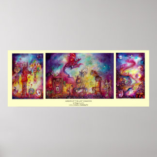 PÓSTER JARDÍN DEL POSTER DE SOMBRAS PERDIDAS
