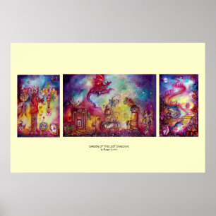 PÓSTER JARDÍN DEL POSTER DE SOMBRAS PERDIDAS
