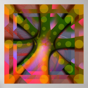 Póster Jardín del pulpo