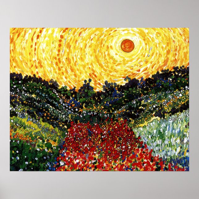 Póster Jardín del Sol (Frente)