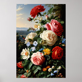 Póster Jardín distante