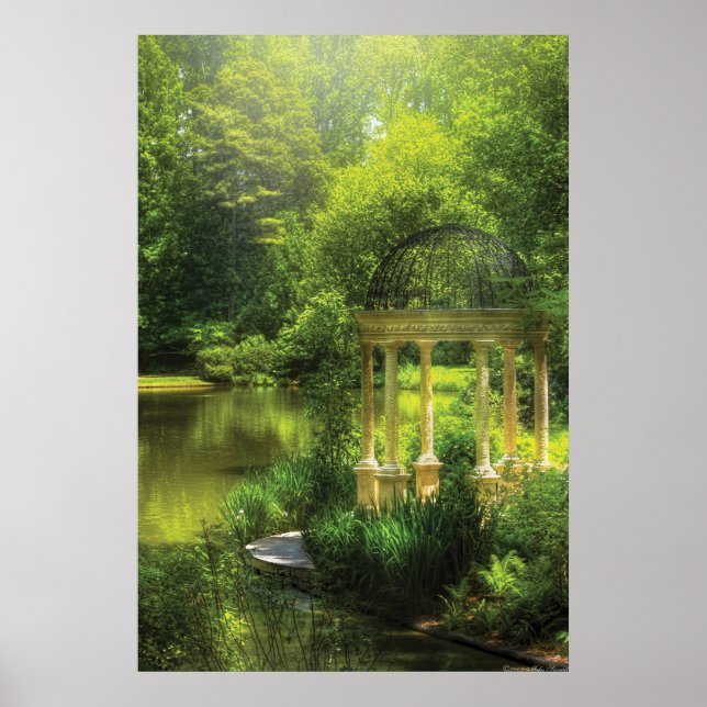 Póster Jardín - El Templo del Amor (Frente)