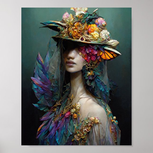 Póster Jardín Elf 2 Fantasy Art Poster (Frente)