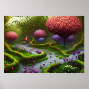 Póster Jardín en expansión