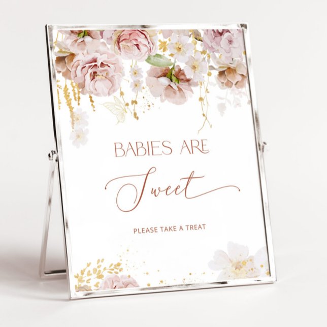 Póster Jardín floral Los bebés son dulces, Posters. (Subido por el creador)