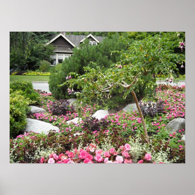 Póster Jardín Impresionante (Frente)