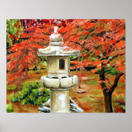 Póster Jardín japonés de St Louis Missouri