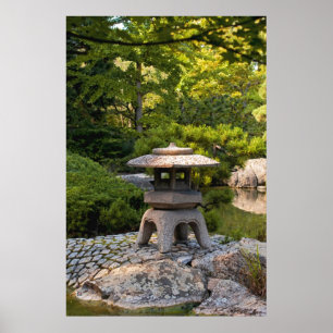Póster Jardín Japonés - Estética Tradicional