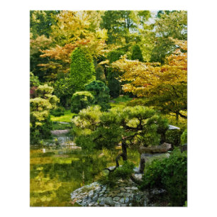 Póster Jardín Japonés - Estética Tradicional