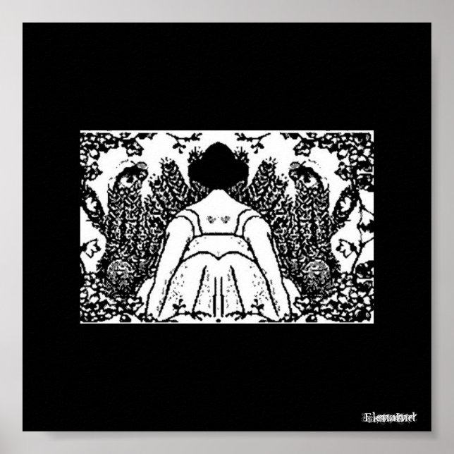 Póster Jardín místico (Frente)