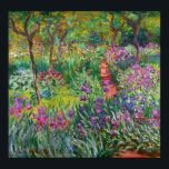 Póster Jardín Monet Iris en el Poster Giverny<br><div class="desc">Jardín Monet Iris en el poster Giverny. Óleo sobre lienzo 1899. El Iris Garden de Giverny representa una de las pinturas florales más coloridas y queridas de Monet. El uso vibrante de púrpura, rojos, verdes y azules hace de esta una de las piezas impresionistas más dinámicas de este rico periodo...</div>