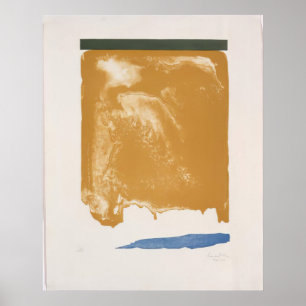 Póster Jardín Persa - 1966 - Helen Frankenthaler