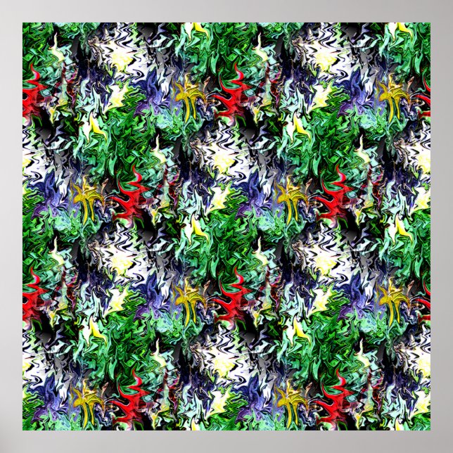 Póster Jardín salvaje...... (Frente)