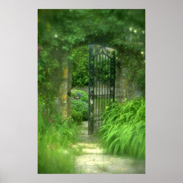 Póster Jardín secreto