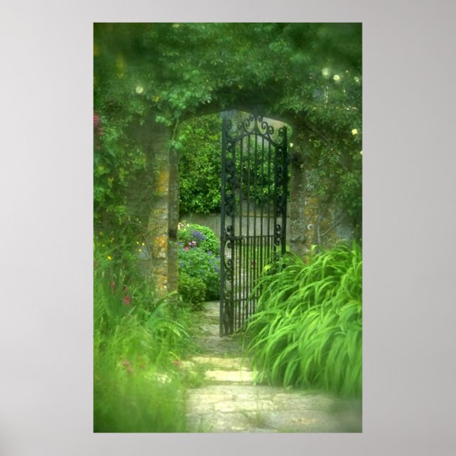 Póster Jardín secreto (Frente)