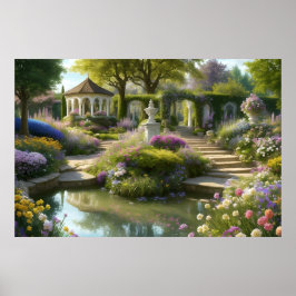 Póster Jardín secreto de nuestras mentes