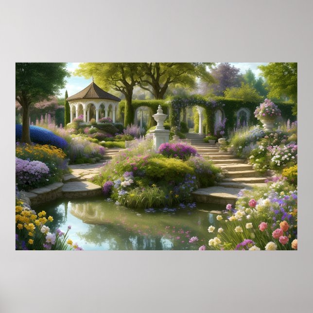 Póster Jardín secreto de nuestras mentes (Frente)