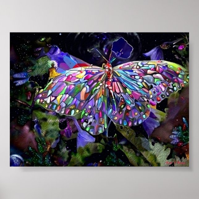 Póster Jardín secreto, imprimir (Frente)