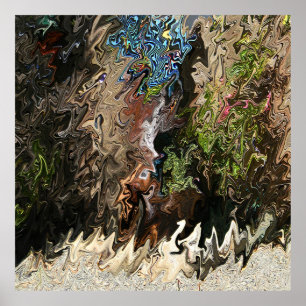 Póster Jardín Tiki.....