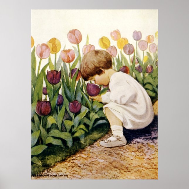 Póster Jardín Tulip (Frente)