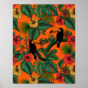 Póster Jardín Turístico