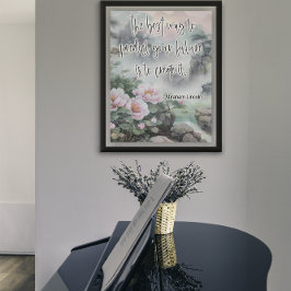 Póster Jardín Zen arruina Jardín japonés tranquilo