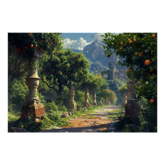 Póster Jardines #2