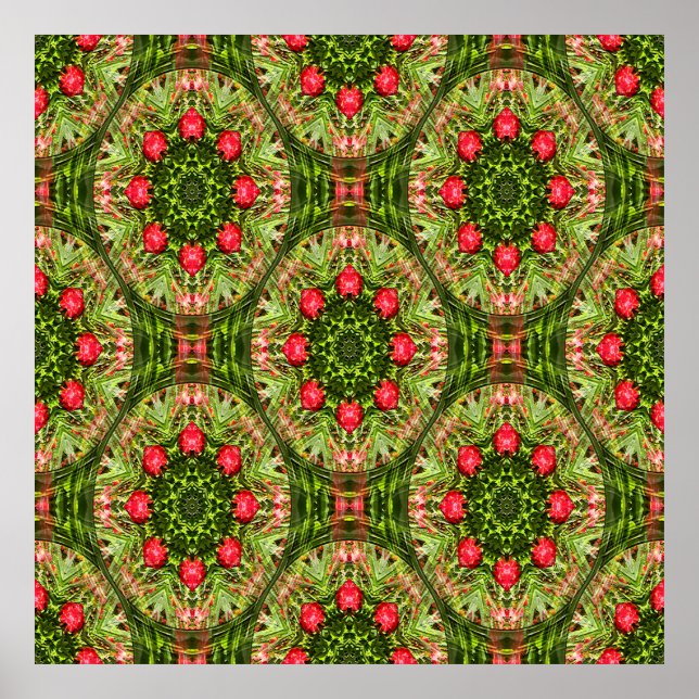Póster Jardines de Geranium..... (Frente)