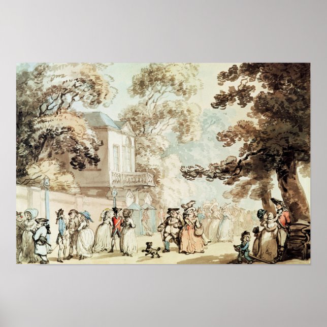 Póster Jardines de primavera, Ranelagh (Frente)