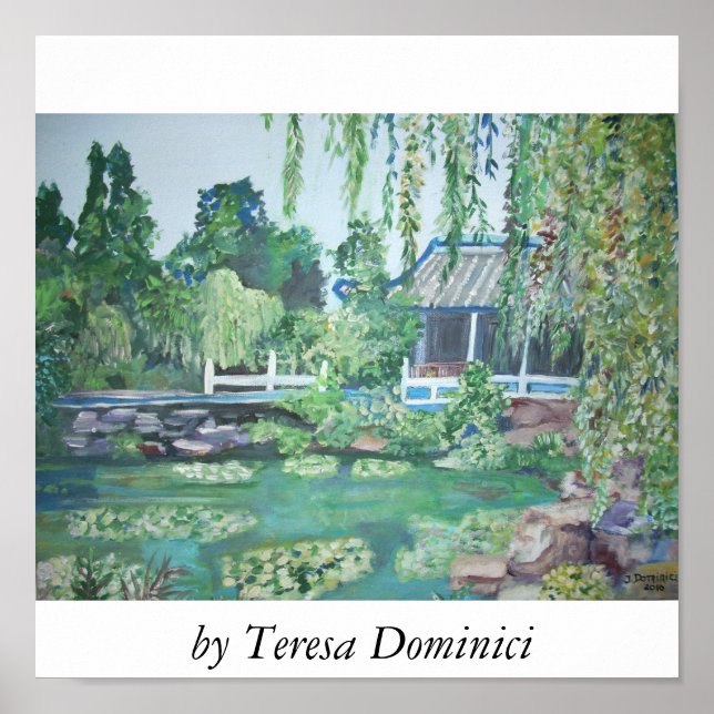 Póster Jardines de Suzhou (Frente)