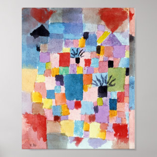 Póster Jardines del Sur: Paul Klee 1919