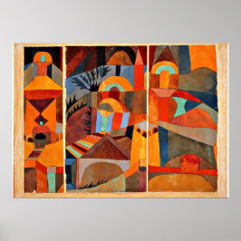 Póster Jardines del Templo