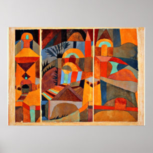 Póster Jardines del Templo