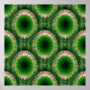 Póster Jardines geométricos......