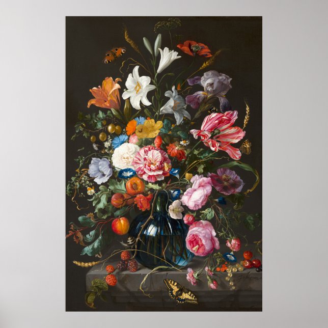 Póster Jarrón de flores de Jan Davidsz de Heem 2 (Frente)