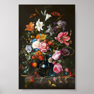 Póster Jarrón de Flores Jan Davidsz de Heem