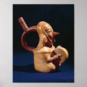 Póster Jarrón de Stirrup en forma