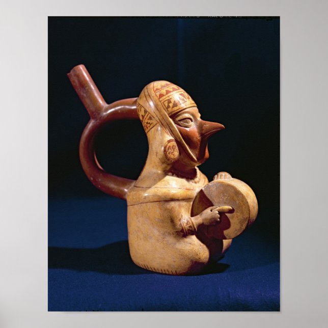 Póster Jarrón de Stirrup en forma (Frente)