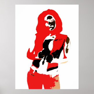Póster Jasen Sousa Fancy Chica Poster