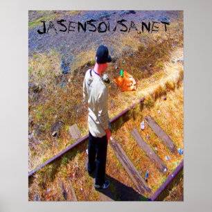 Póster Jasen Sousa rastrea el poster