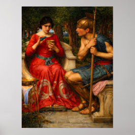 Póster Jason and Medea by John William Waterhouse 
