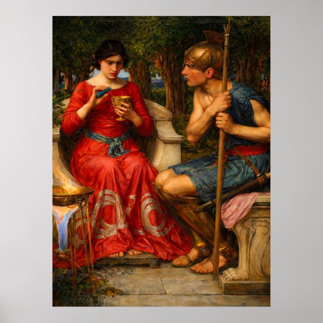 Póster Jason and Medea by John William Waterhouse  (Frente)
