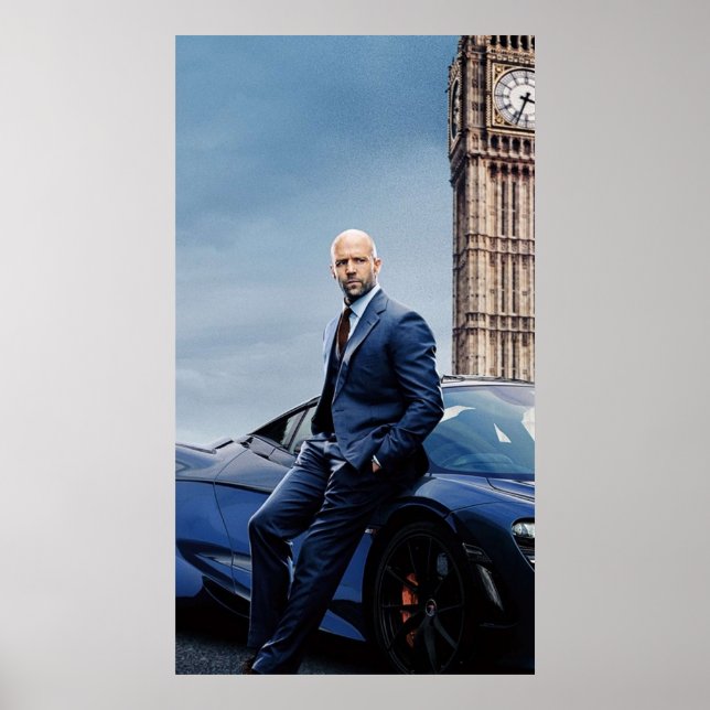 Póster Jason Statham (Frente)