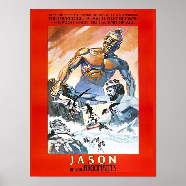 Póster Jason y los argonautas (Frente)