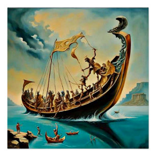 Póster Jason y los argonautas andrajosos