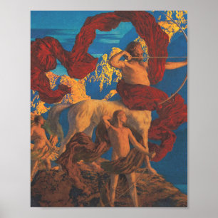 Póster Jason Y Su Profesor De Maxfield Parrish