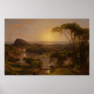Póster Jasper Francis Cropsey - Verano, Lago Ontario